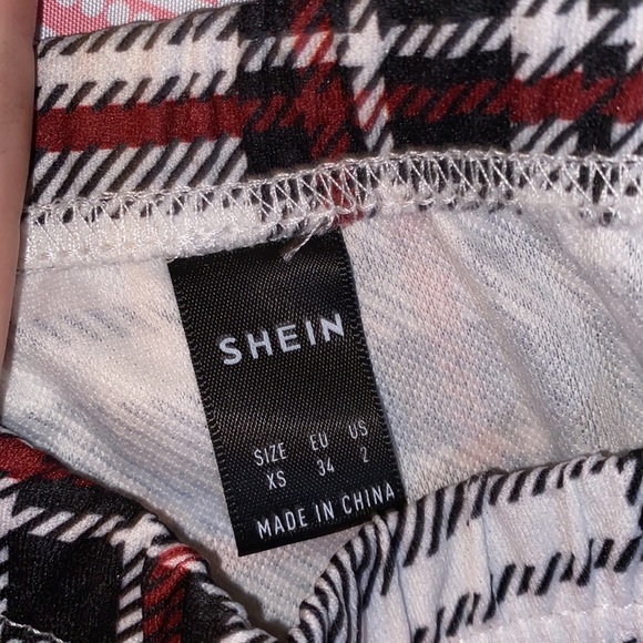 Shein Cute Plaid Skirt - Picture 2 of 3